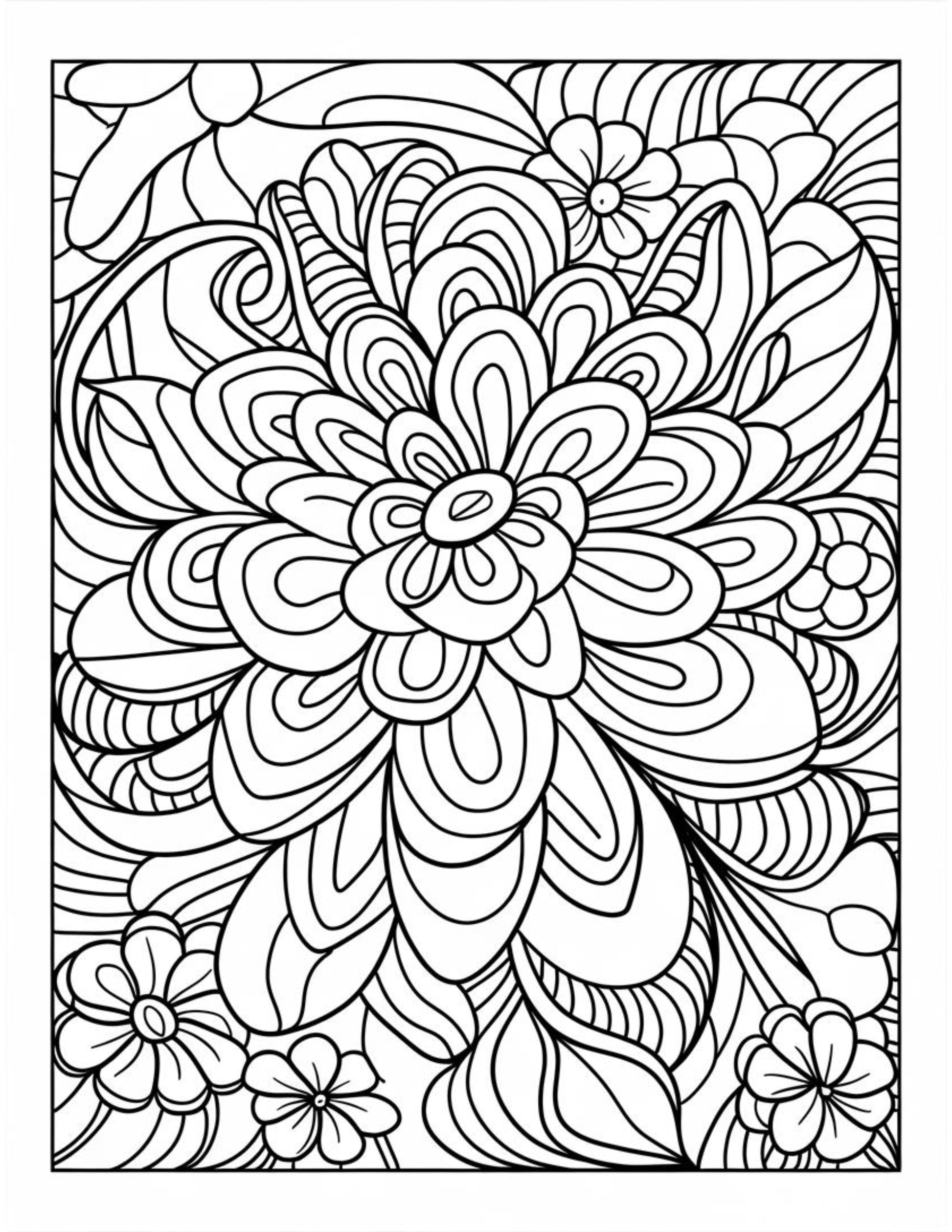 Digital Download| Kaleidoscope Dreams: Mesmerizing Patterns for Mindful Coloring