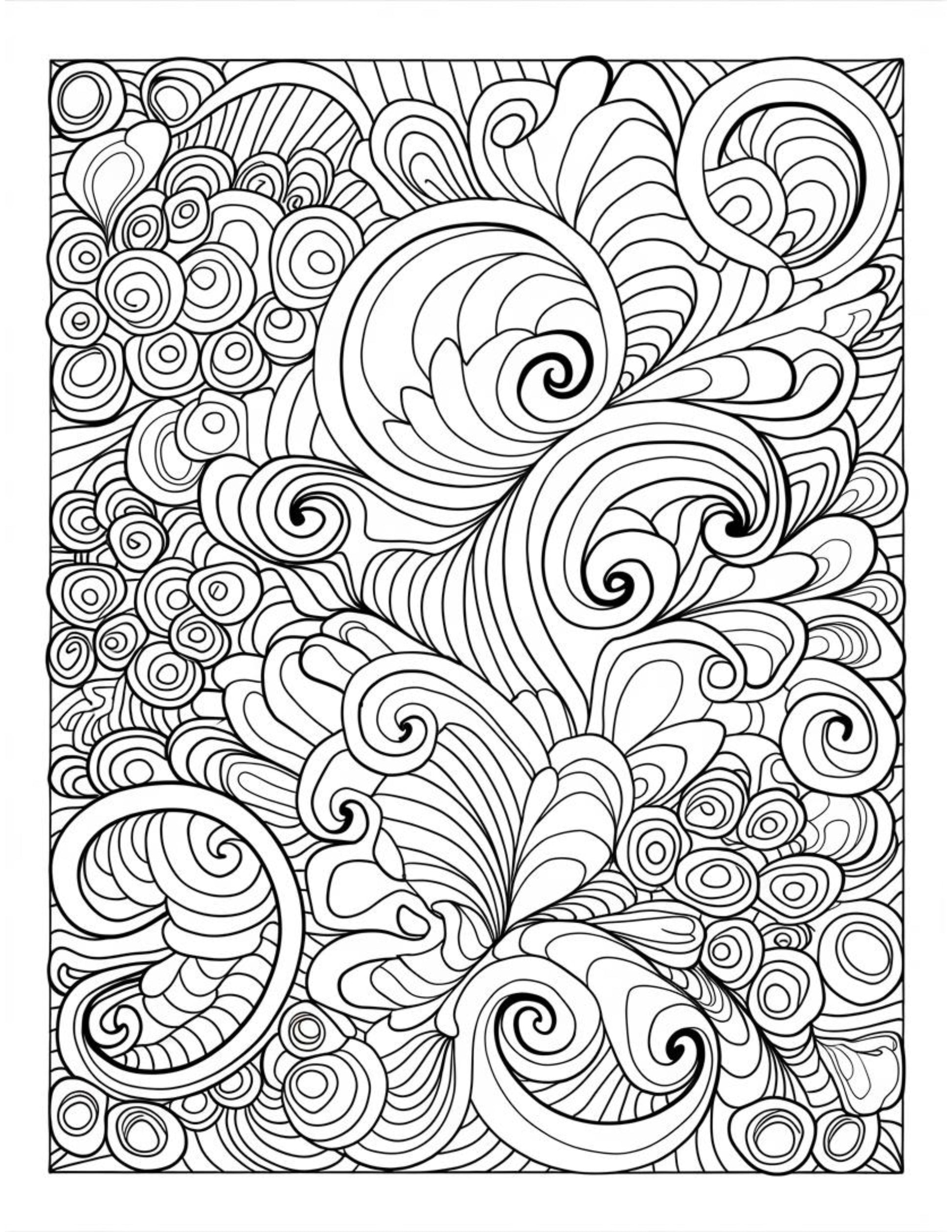 Digital Download| Kaleidoscope Dreams: Mesmerizing Patterns for Mindful Coloring