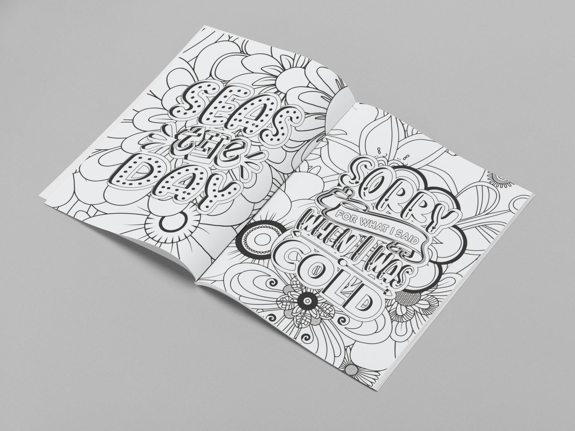 Color Your Motivation: 100 Inspirational Quote Coloring Pages