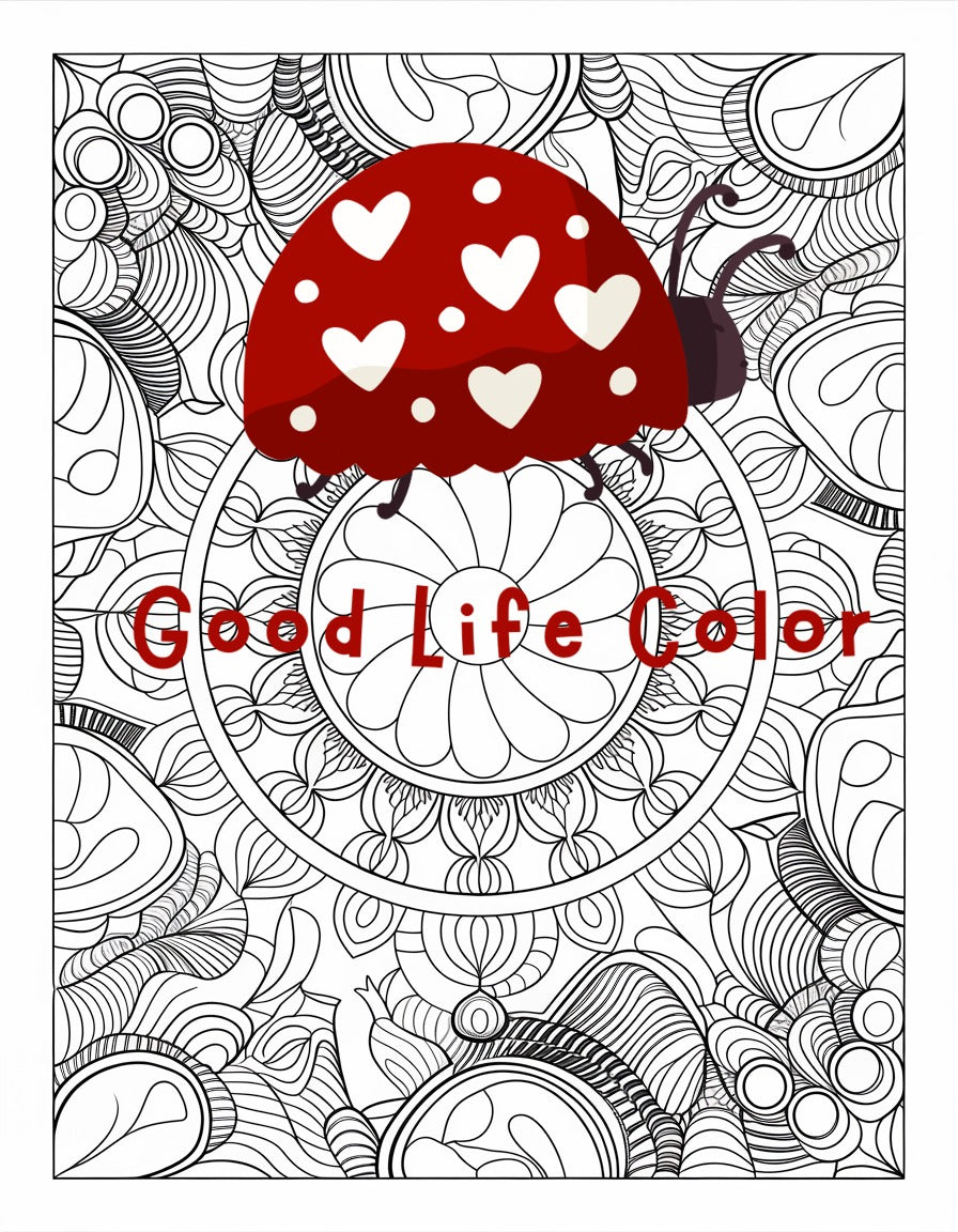 Digital Download| $.99 Digital Pages| Focus Mandala Pattern | Concentration Coloring Page 2