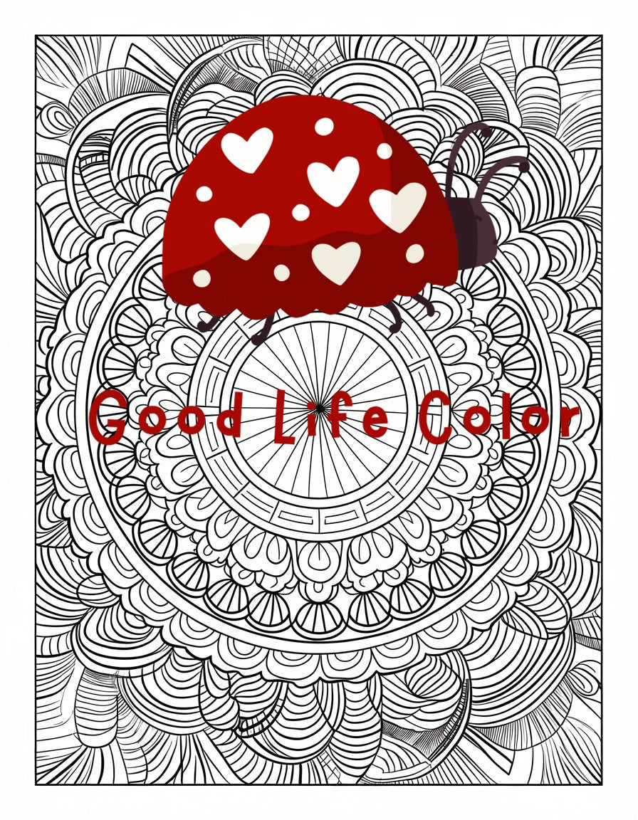 Digital Download| $.99 Digital Pages| Challenging Mandala Design | Intricate Art Page 2