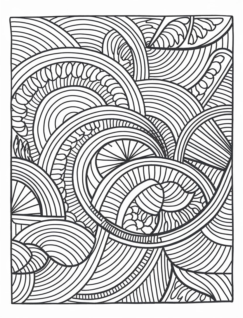 Geometric Bliss: Patterns to Calm and Inspire