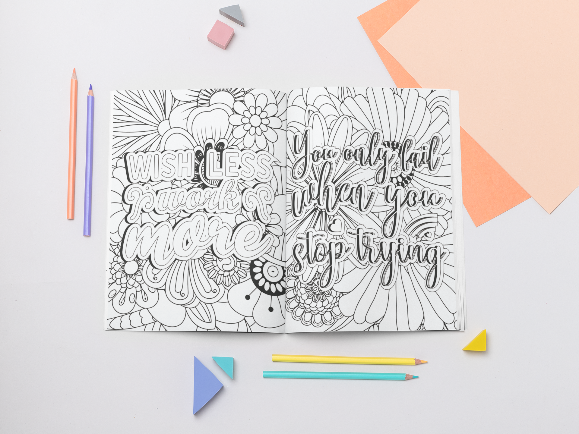 Dream Big & Color: 100 Inspirational Quote Coloring Pages