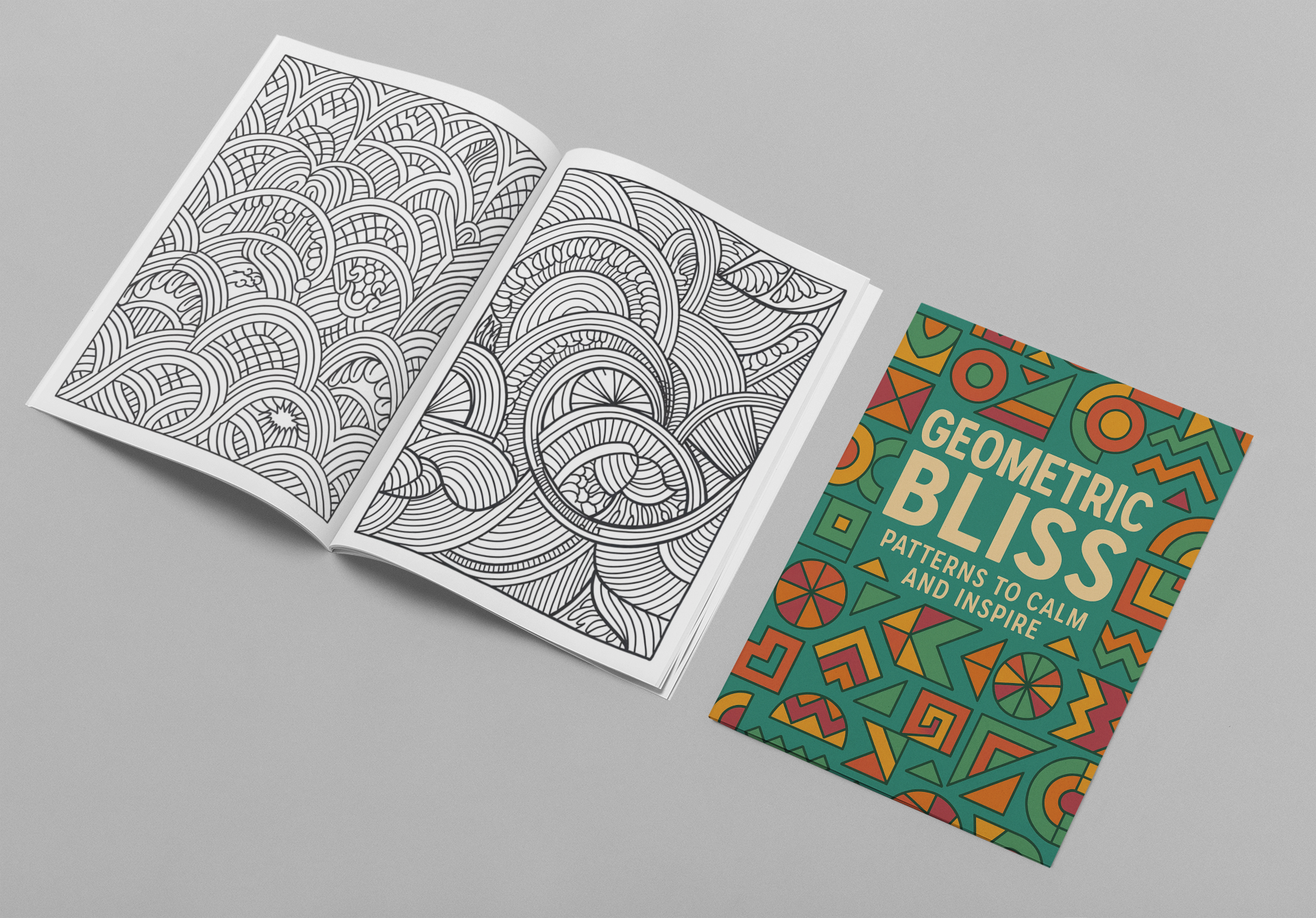 Geometric Bliss: Patterns to Calm and Inspire