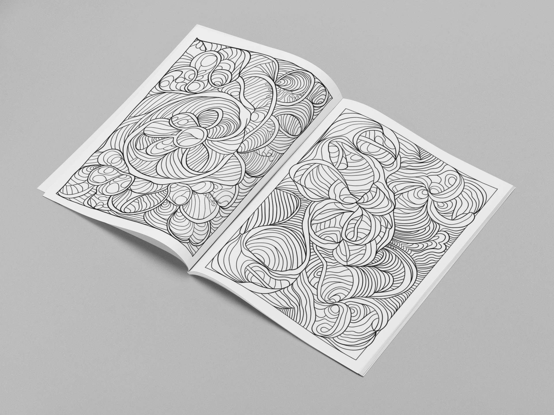 Infinite Patterns: A Coloring Adventure in Repetition