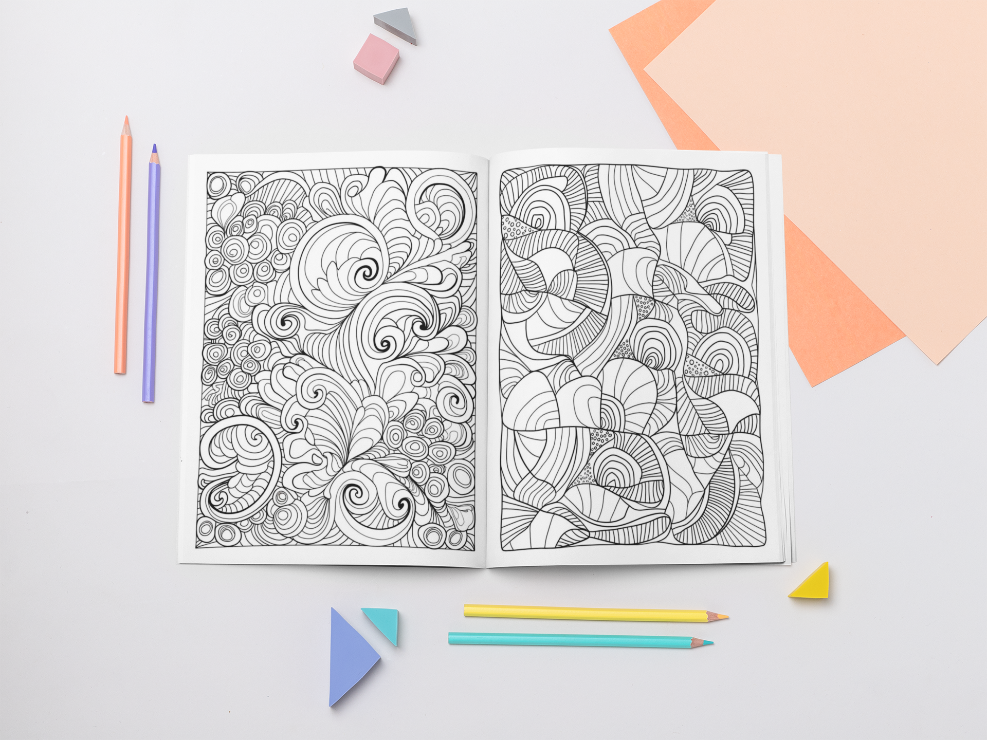 Kaleidoscope Dreams: Mesmerizing Patterns for Mindful Coloring