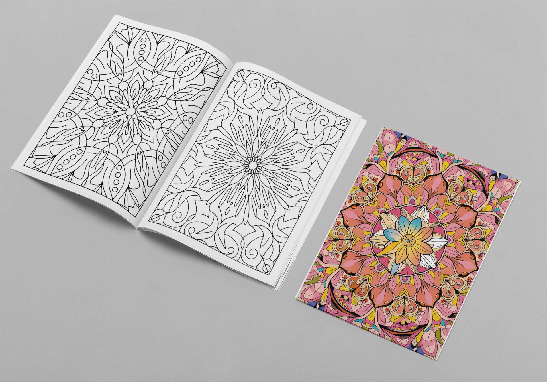 Mandala Coloring Collection — 100 Pages for Adults