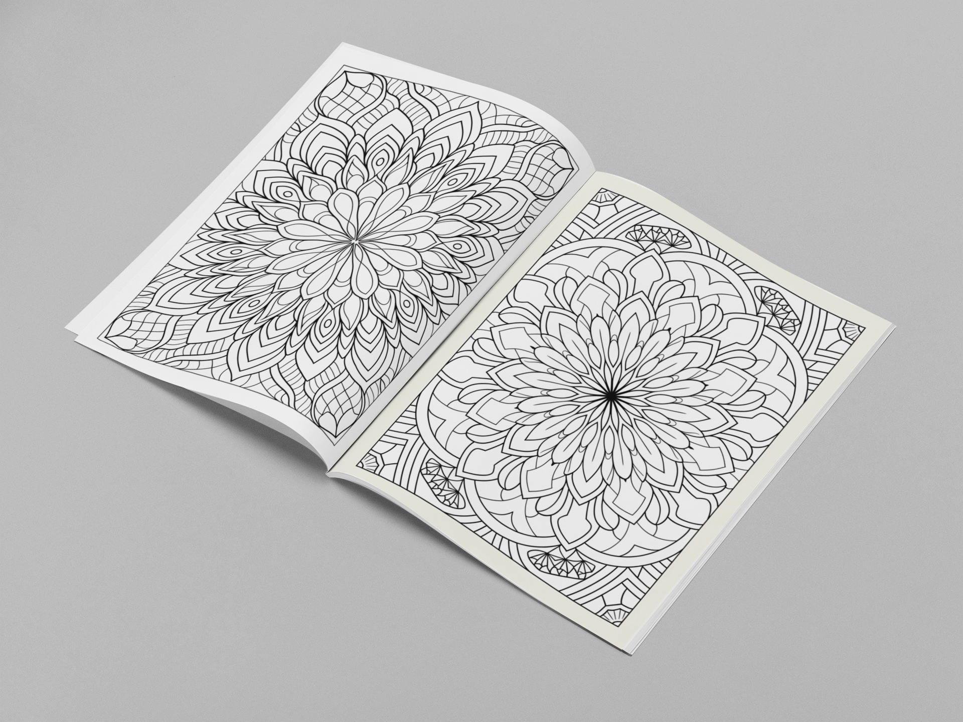 Mandala Coloring Collection — 100 Pages for Adults