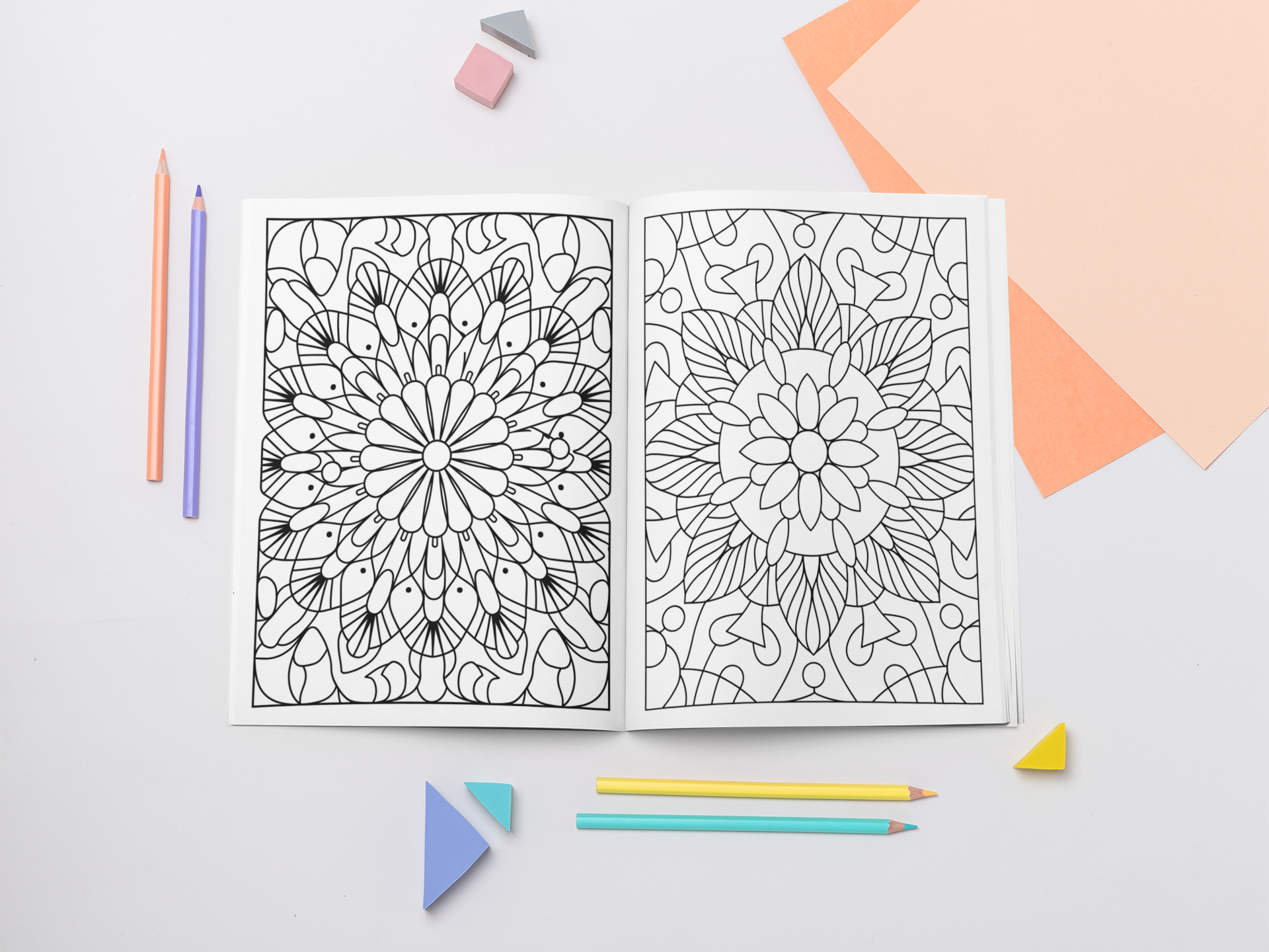 Mandala Coloring Collection — 100 Pages for Adults