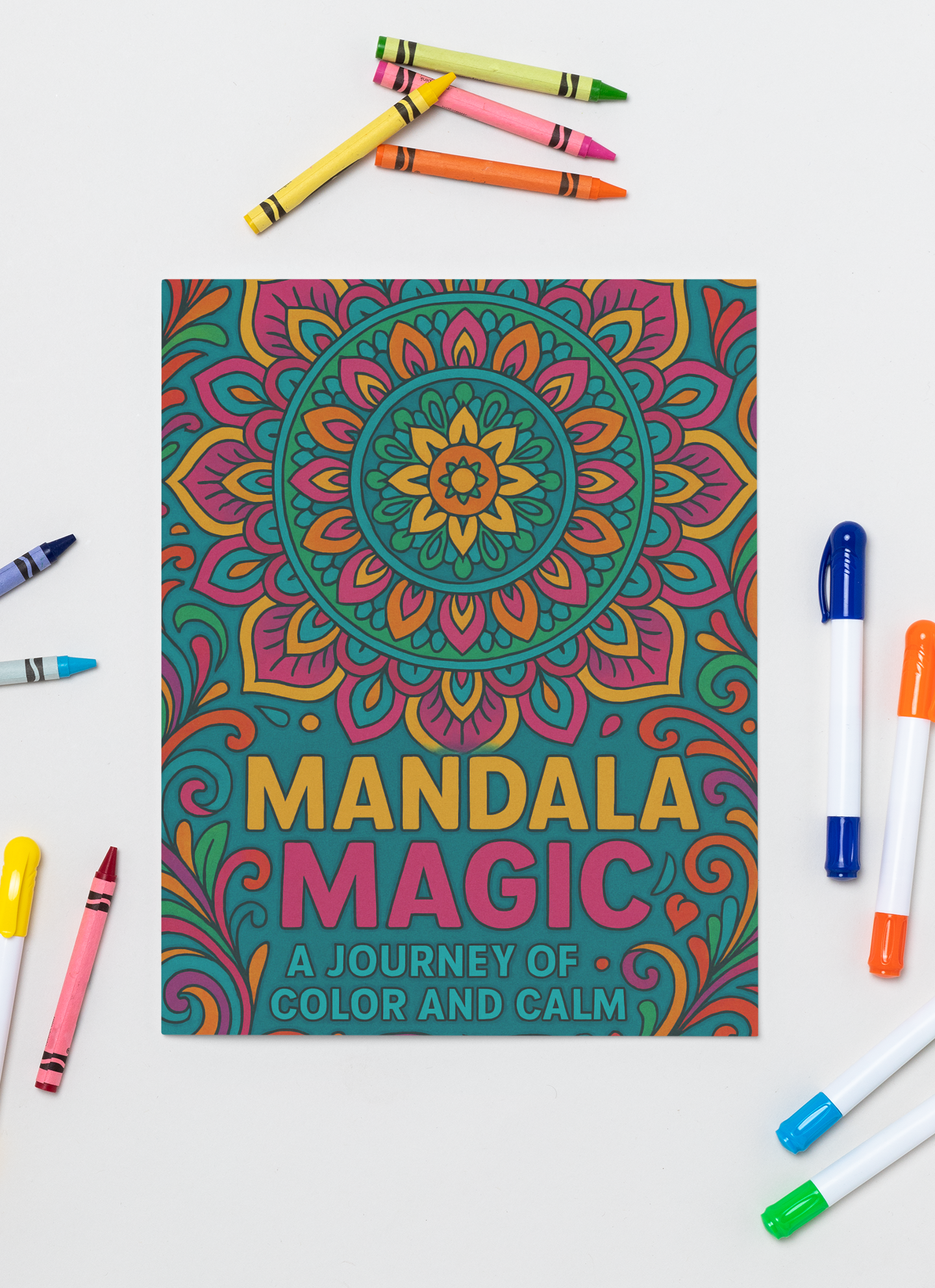 Mandala Magic: A Journey of Color and Calm