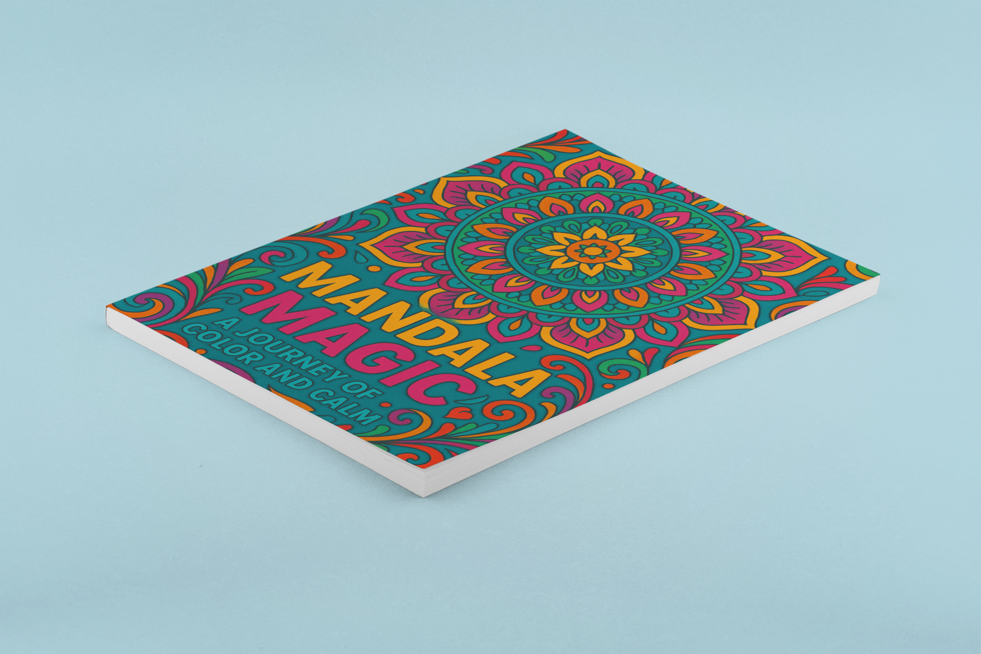 Mandala Magic: A Journey of Color and Calm