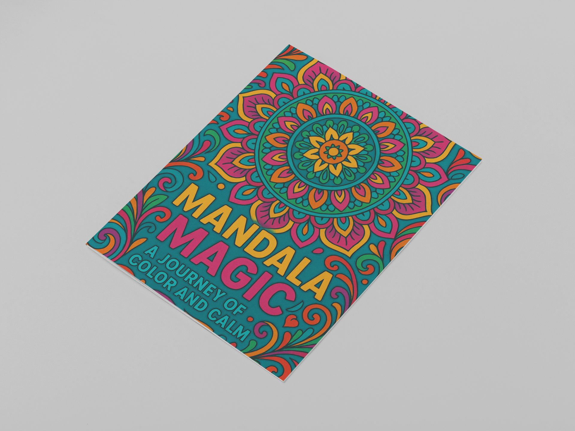 Mandala Magic: A Journey of Color and Calm