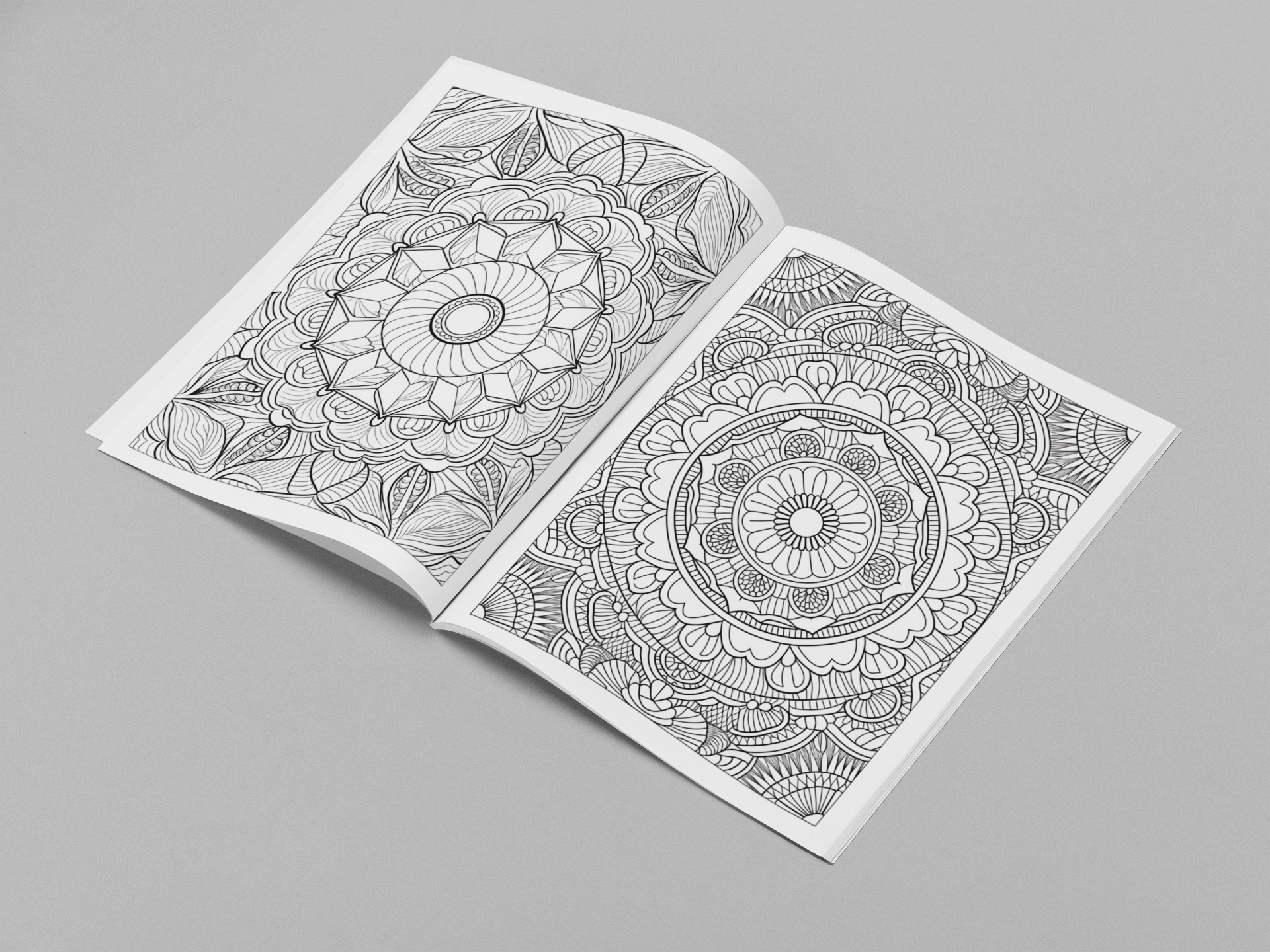 Mandala Magic: A Journey of Color and Calm