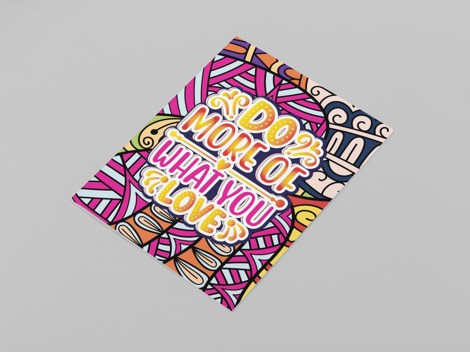 Motivation & Mindfulness: 100 Quote Coloring Pages for Adults