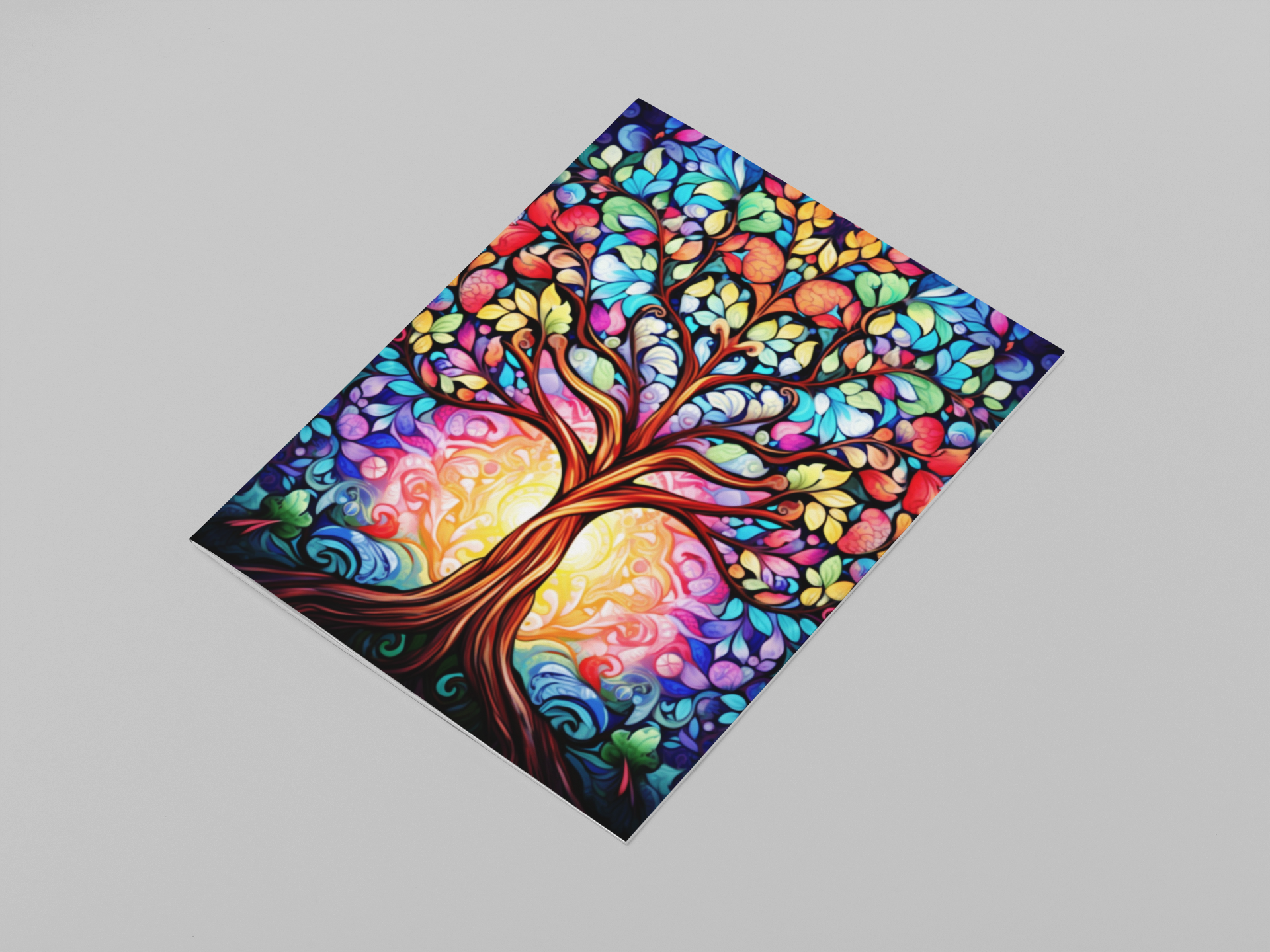 Tree Mandala Coloring Book – 220 Unique Pages