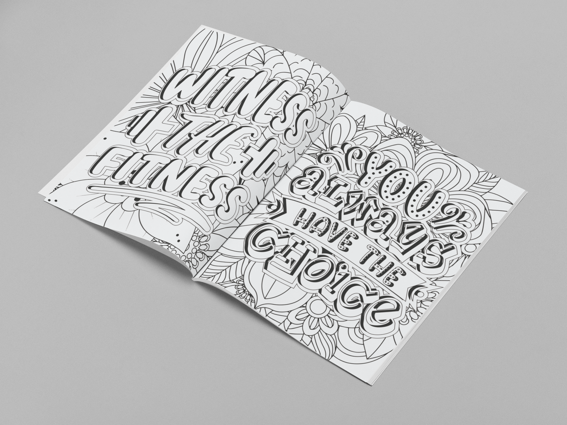 Embrace the Journey: 100 Inspirational Quote Coloring Pages