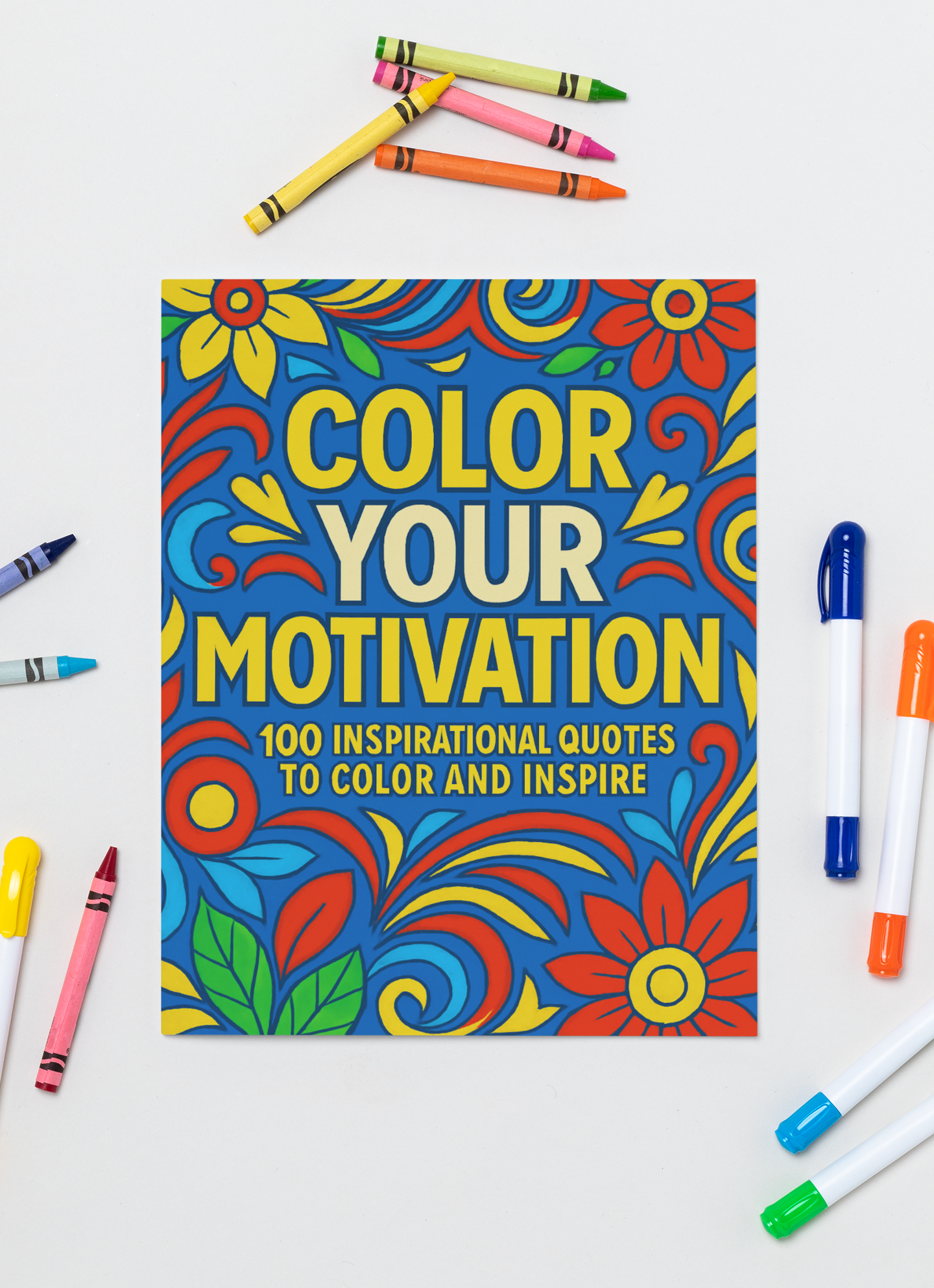 You Are Enough — affirmation coloring book